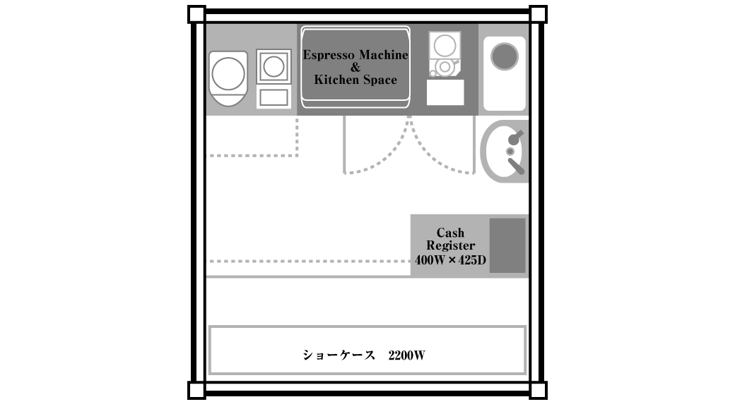 GLASS CUBE坪レイアウト例